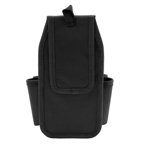 Husky 6.7 in. 3-Pocket Black Utility Plus Tool Pouch HD00130 Husky 6.7 in. 3-Pocket Black Utility Plus Tool Pouch HD00130