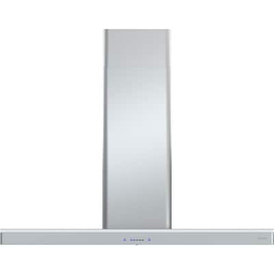 Luce 36 in. 600 CFM Wall Mount Range Hood with LED Light in Stainless Steel