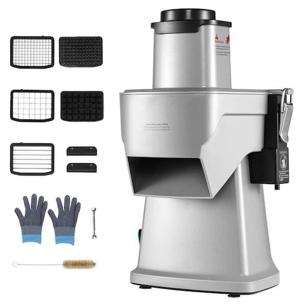 200W Electric Vegetable Slicer, 4-in-1 Multifunctional Food Cutter, Shred, Dice, Slice, for Home and Commercial Use
