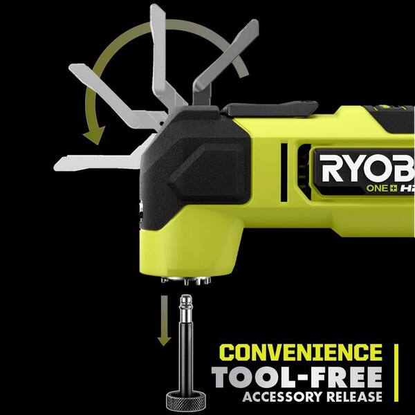 RYOBI ONE+ HP 18V Brushless Cordless Oscillating Multi-Tool (Tool Only)  PBLMT51B - The Home Depot