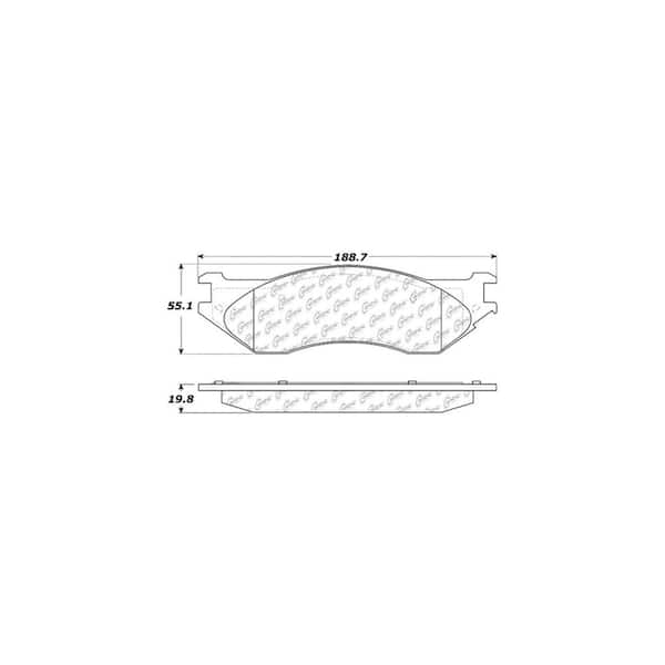 Centric Parts Disc Brake Pad Set