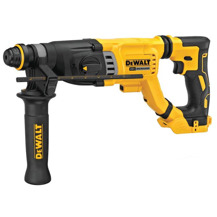 DEWALT 20V MAX Cordless Brushless 1-1/8 in. SDS Plus D-Handle Concrete and Masonry Rotary Hammer (Tool Only)