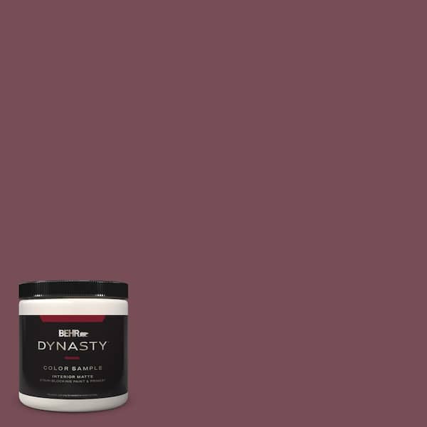BEHR DYNASTY 8 oz. #MQ1-01 Rule Breaker One-Coat Hide Matte Stain-Blocking Interior/Exterior Paint & Primer Sample