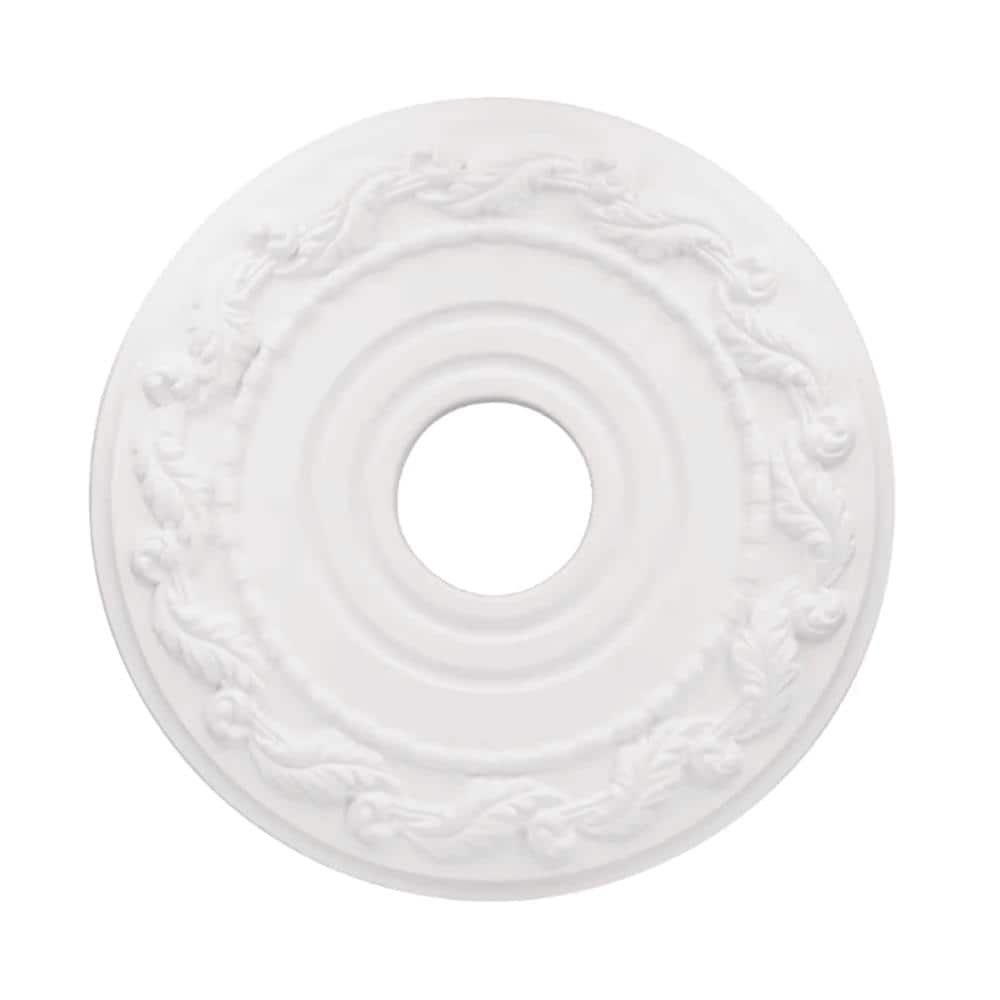 Hampton Bay - 16 in. White Decorative Ceiling Medallion