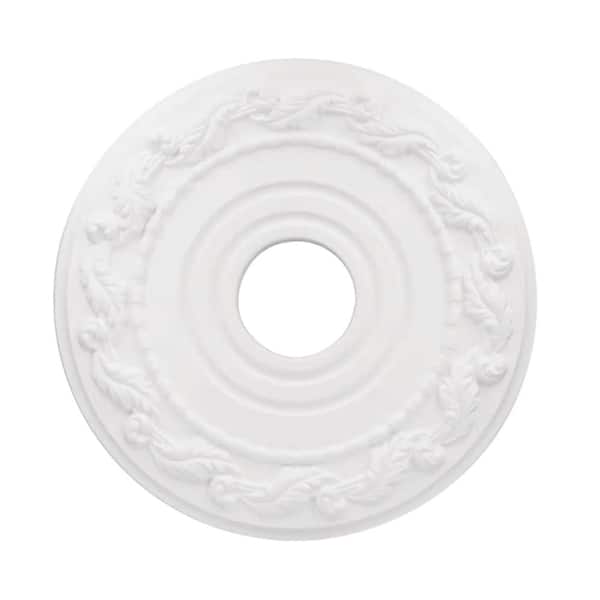 Hampton Bay 16 in. White Decorative Ceiling Medallion