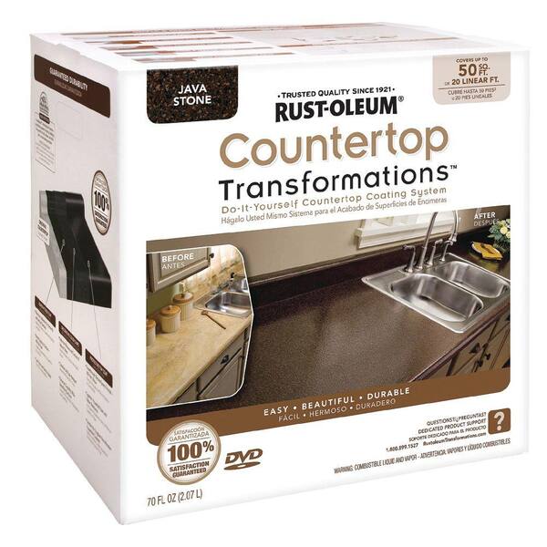 Rust-Oleum Transformations Large Java Stone Countertop Kit (Covers 50 sq. ft.)-DISCONTINUED
