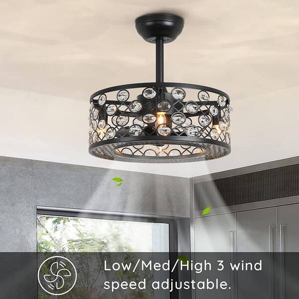 oval cage ceiling fan