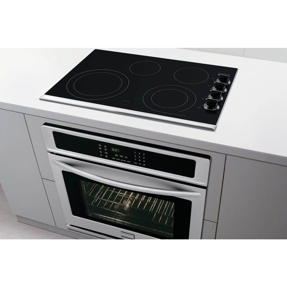 Frigidaire 30'' Ceramic and Stainless Steel Electric Cooktop