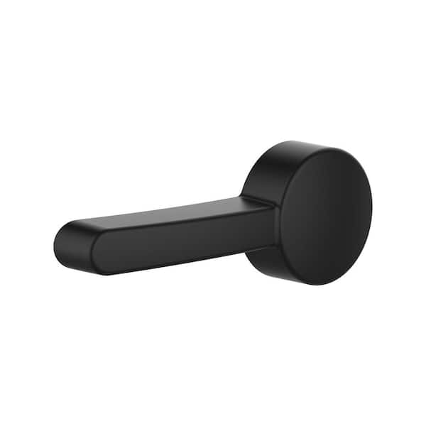 Cadet Pro Toilet Tank Lever with Metal Arm and Metal Handle in Matte Black