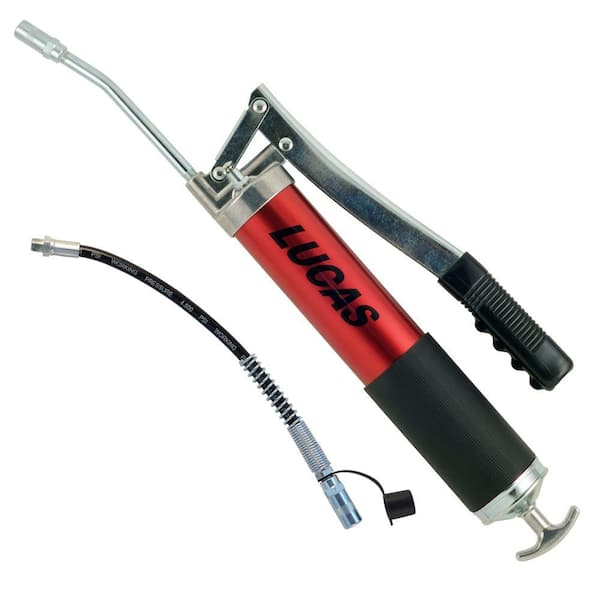 Lucas Oil HeavyDuty Aluminum Grease Gun L345 The Home Depot