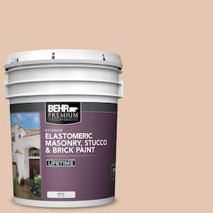 5 gal. #S230-2 Mesquite Powder Elastomeric Masonry, Stucco and Brick Exterior Paint