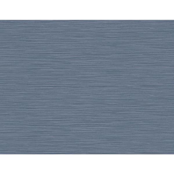LILLIAN AUGUST Luxe Retreat Air Force Blue Reef Embossed Vinyl Unpasted Wallpaper Roll (60.75 sq. ft.)