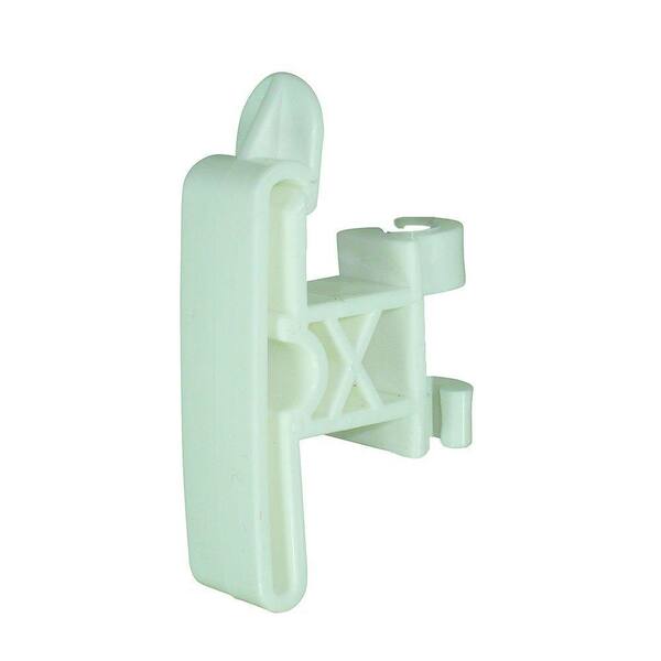 Field Guardian 3/8 in. Round Post Clip-On 2 in. Tape Insulator - White