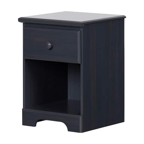 South Shore Summer Breeze 1-Drawer Blueberry Nightstand