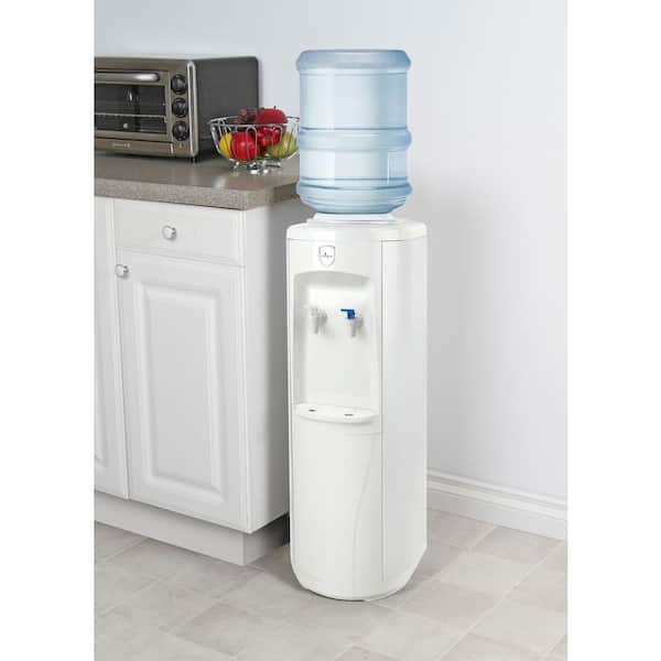 VITAPUR VWD2236W 3-5 Gal. Room/Cold Temperature Top Load Floor Standing Water Cooler Dispenser with Adjustable Cold Thermostat Settings - 2