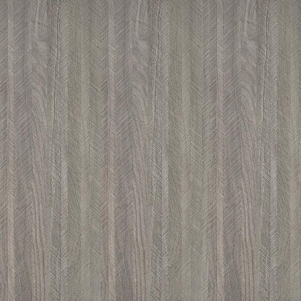 Vsmile 2 Rolls Gray and White Natural Wood Grain Peel and Stick Removable Vinyl Wallpaper Roll(Covers 25.48 sq.ft.)