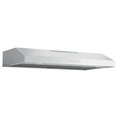 Profile 36 in. Over the Range Convertible Range Hood with LED Light in Stainless Steel
