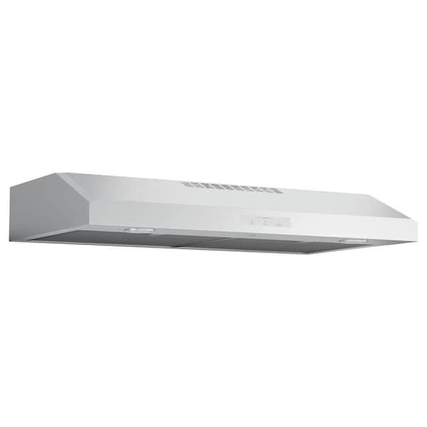 GE Profile 36 in. Over the Range Convertible Range Hood with LED Light in Stainless Steel