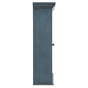 Cottage 23-5/8 in. x 29 in. Surface Mount Medicine Cabinet in Harbor Blue