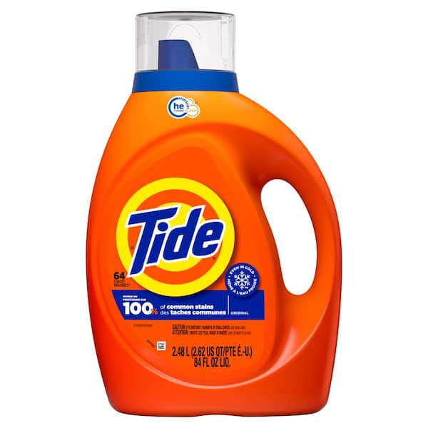 Tide Original Scent Liquid Laundry Detergent, 64-Loads, 84 fl. oz.