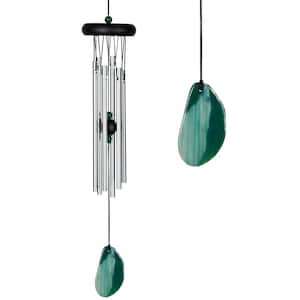 Signature Collection, Woodstock Agate Chime, Green 18 in. Wind Chime WAGG