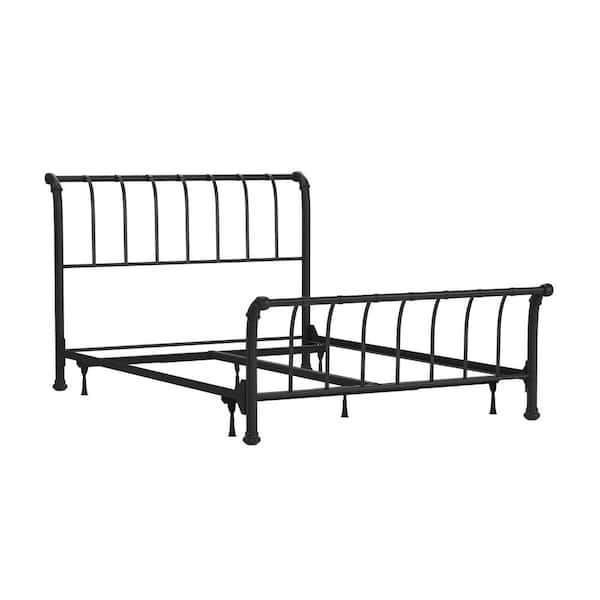 Hillsdale Furniture Janis Textured Black Queen-Size Bed