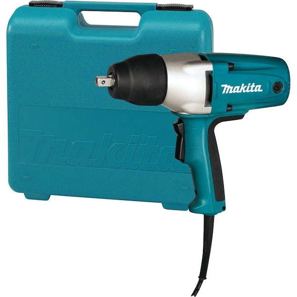 Makita 3.5 Amp 1/2 in. Corded Impact Wrench with Tool Case