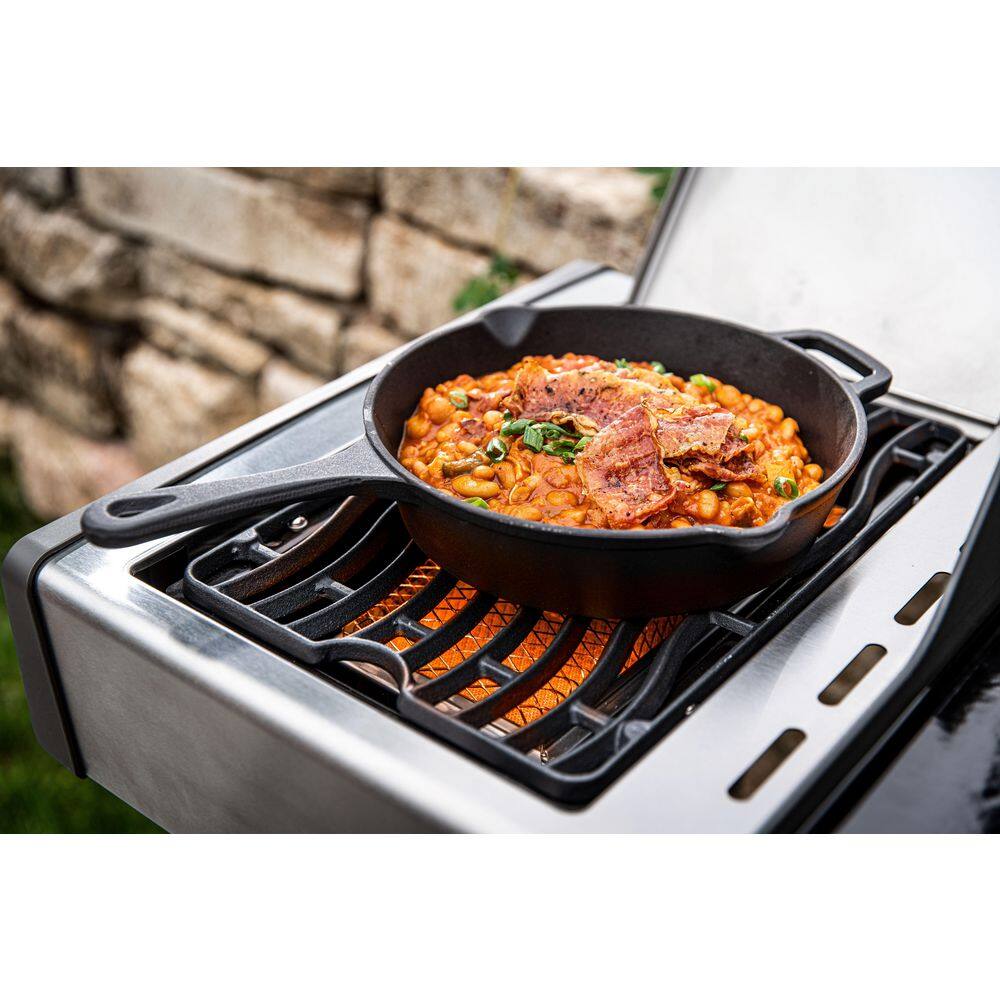 9.5 in. Cast Iron Frying Pan - thumbnail 9