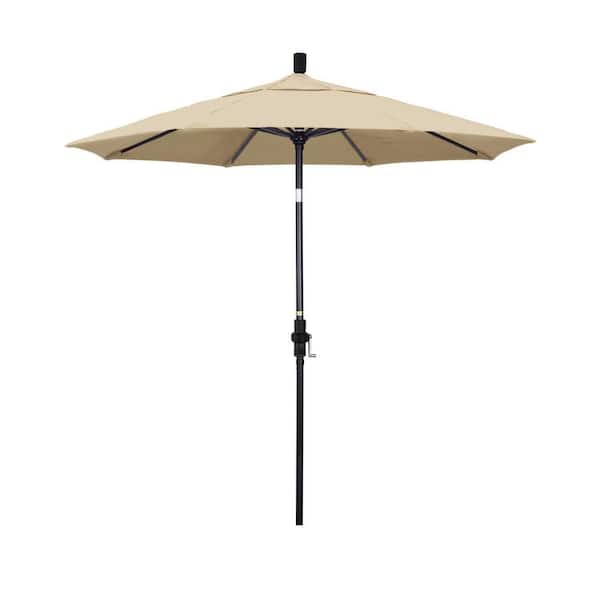 7.5 foot sunbrella patio umbrella California Umbrella 7.5 ft. Aluminum Market Umbrella Push Tilt