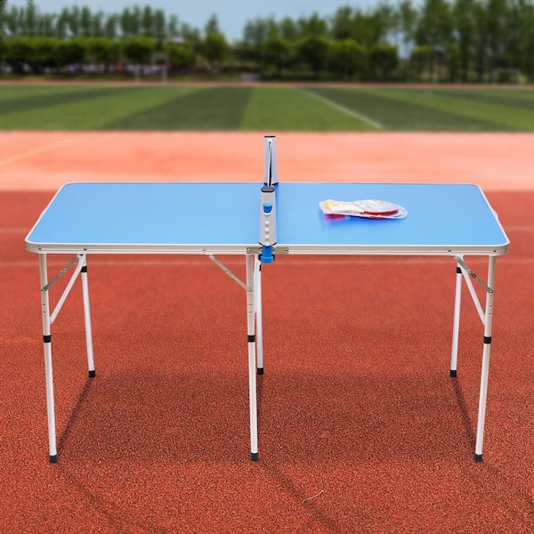 Hyper Pong 4 Way Table Tennis Table, Folding 4 Player 9mm thick Ping Pong  Table for Game Rooms and Basements