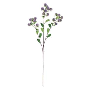 30 in. Purple Artificial Wild Berry Filler Flower Stem Spray (Set of 4)