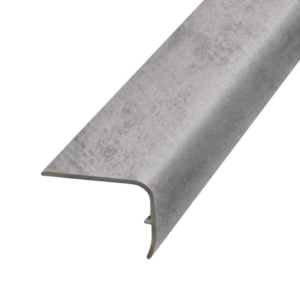 PERFORMANCE ACCESSORIES Mercury 1.32 in. Thick x 1.88 in. Wide x 78.7 in. Length Vinyl Stair Nose Molding