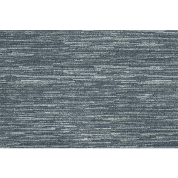 Natural Harmony Perfect Breeze Denim  Custom Rug with Pad