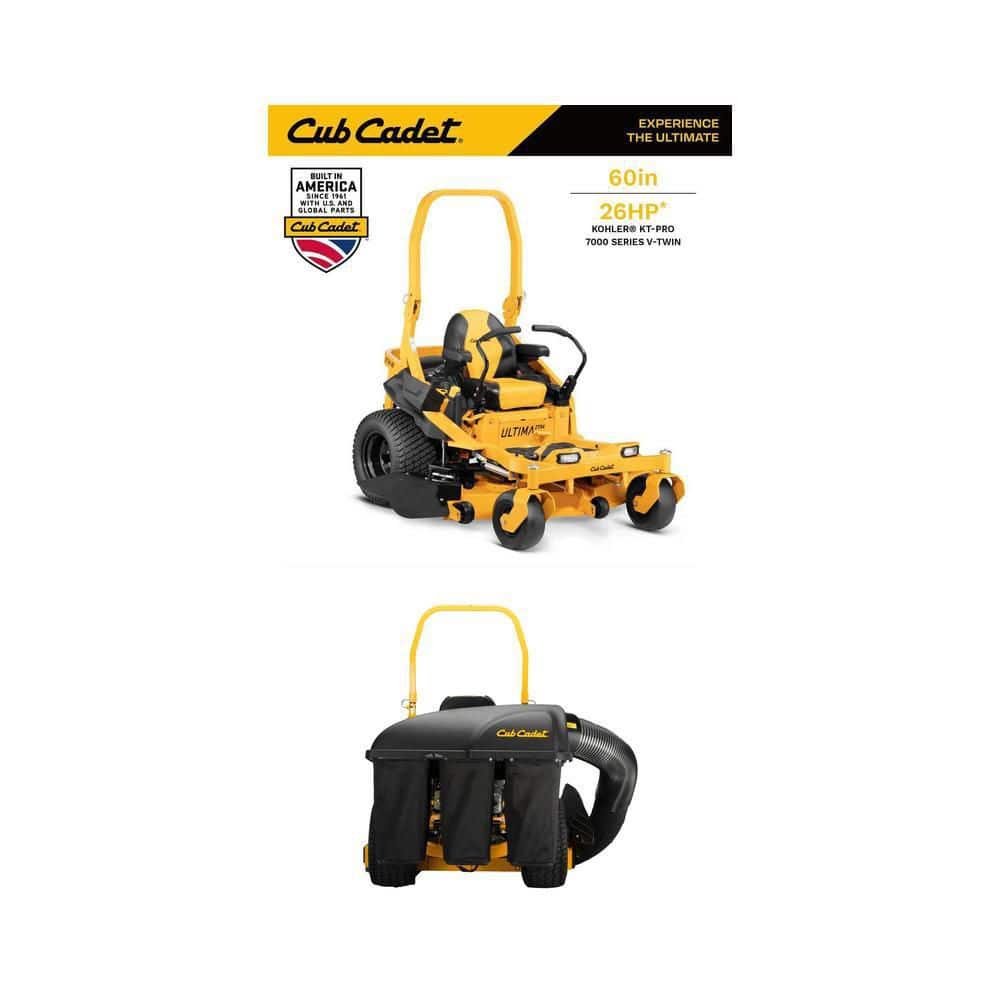 new.TKセット Cub Cadet Ultima ZTX4 60 in. Zero Turn Mower with 24 HP Kohler