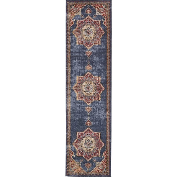 Unique Loom Utopia Helios Navy Blue 2, What Are Runner Rugs Used For