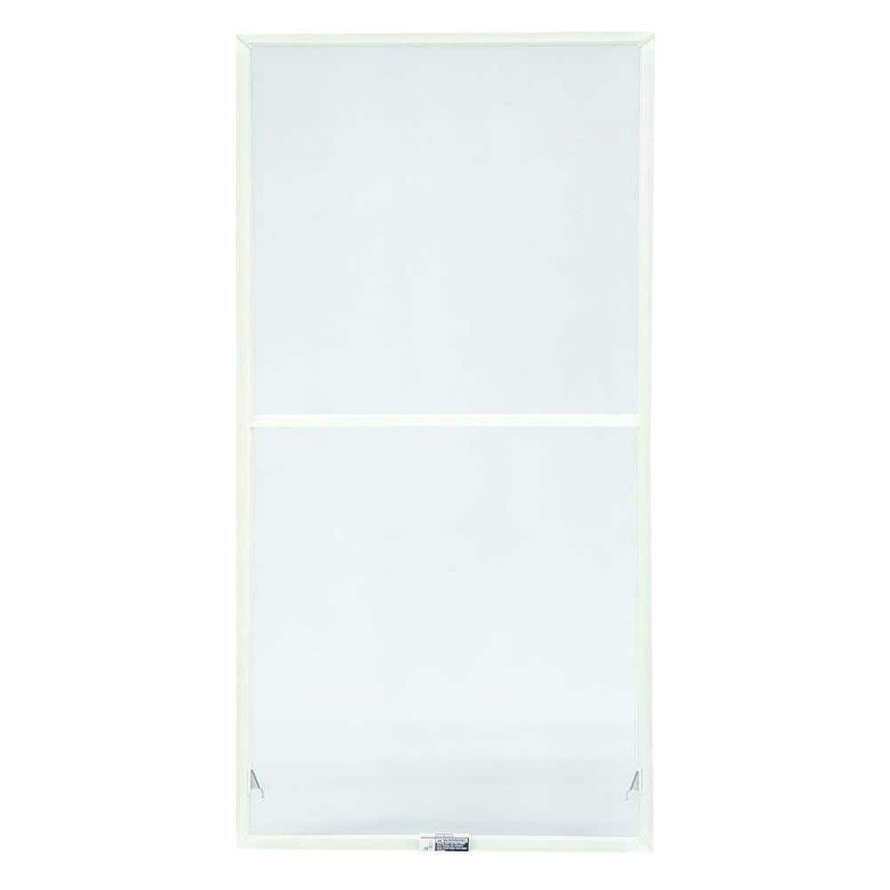27-7/8 in. x 46-27/32 in. 200 and 400 Series White Aluminum Double-Hung Tru