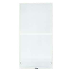 27-7/8 in. x 46-27/32 in. 200 and 400 Series White Aluminum Double-Hung TruScene Window Screen