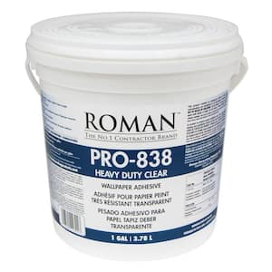PRO-838 1 Gal. Heavy Duty Clear Wallcovering Adhesive