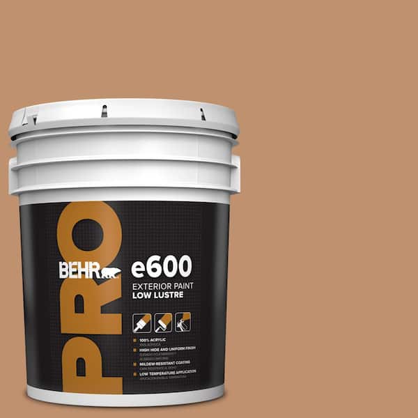 BEHR PRO 5 gal. #PMD-31 Sunset Cloud Low Luster Exterior Paint
