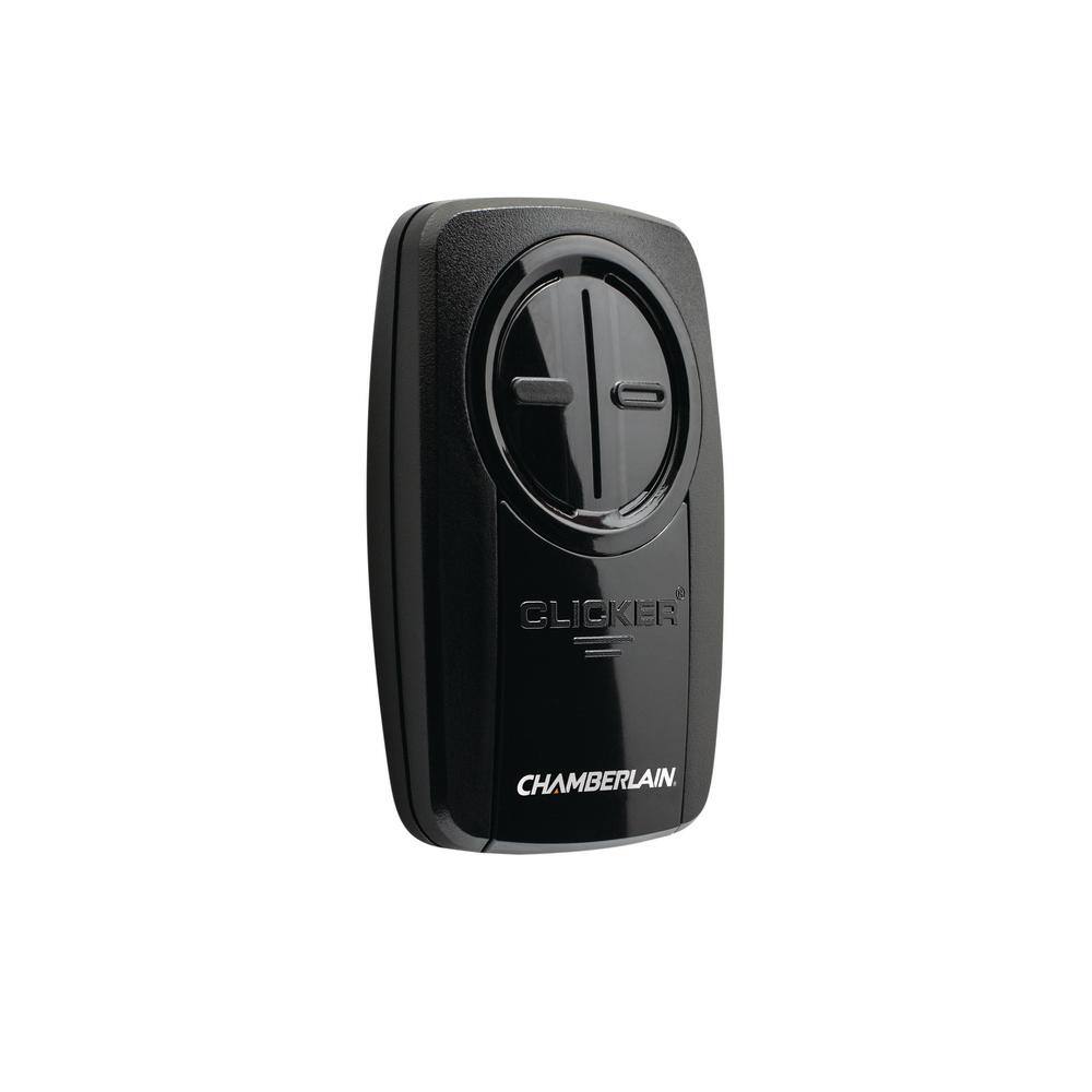 Reviews For Chamberlain Universal Clicker Black Garage Door Remote Control Klik3u Bk2 The Home Depot