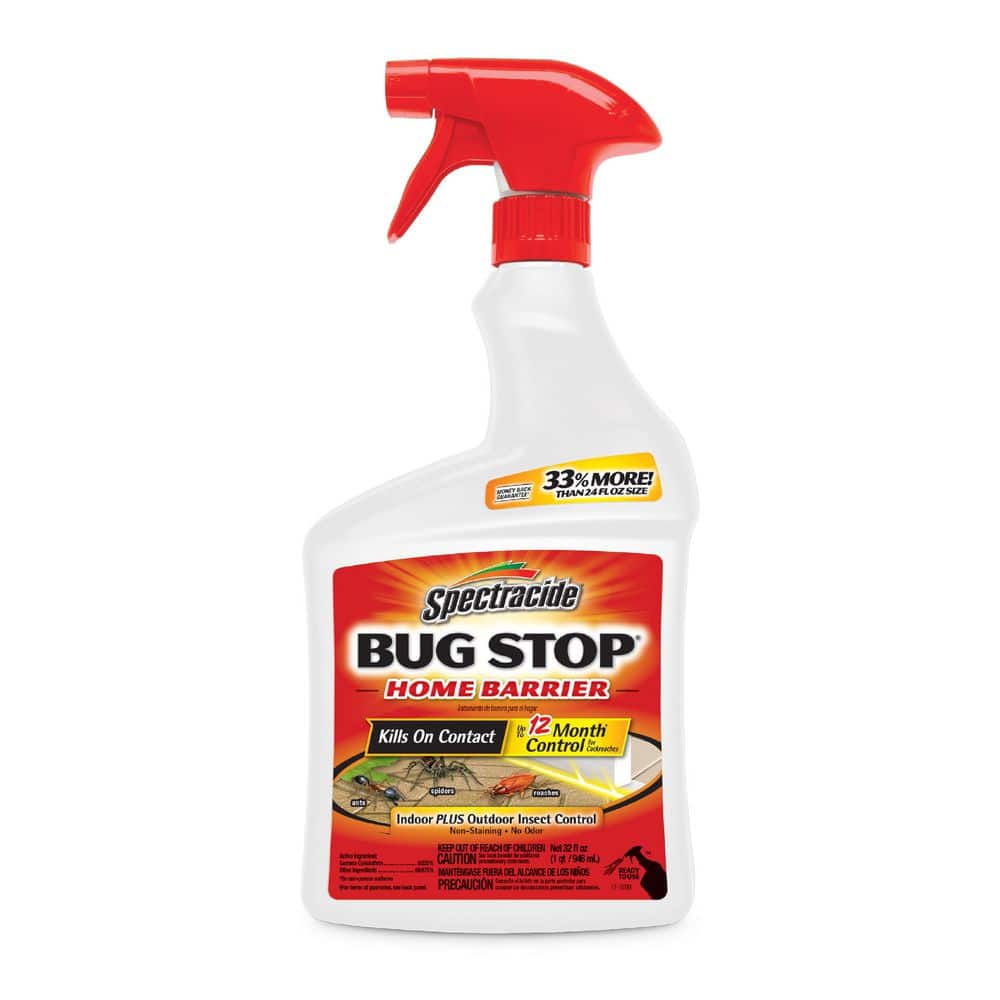 Spectracide 32 oz. Bug Stop Home Barrier Ready-To-Use Indoor Plus Outdoor Insect Control (Insect Killer)