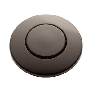 Garbage Disposal Sink-Top Air Switch Push Button in Mocha Bronze for InSinkErator Disposal