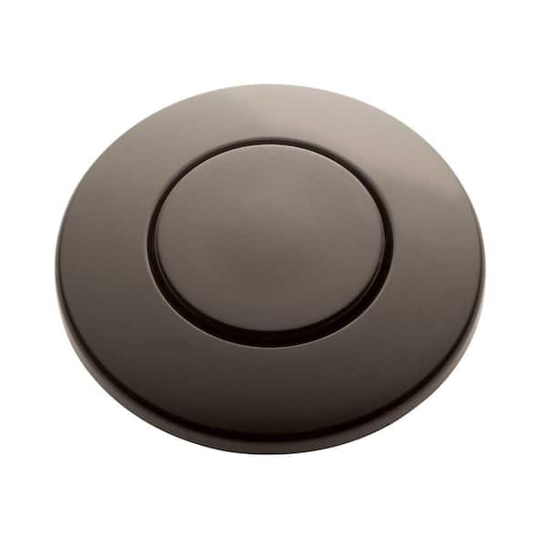 InSinkErator Sink-Top Air Switch Push Button in Mocha Bronze for InSinkErator Garbage Disposal