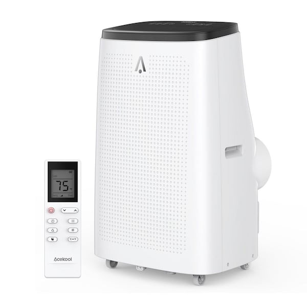 15000 BTU Portable AC Unit 3-in-1 Remote Control Fan Dehumidifier 24 Hour Timer Silent Mode Fast Cooling