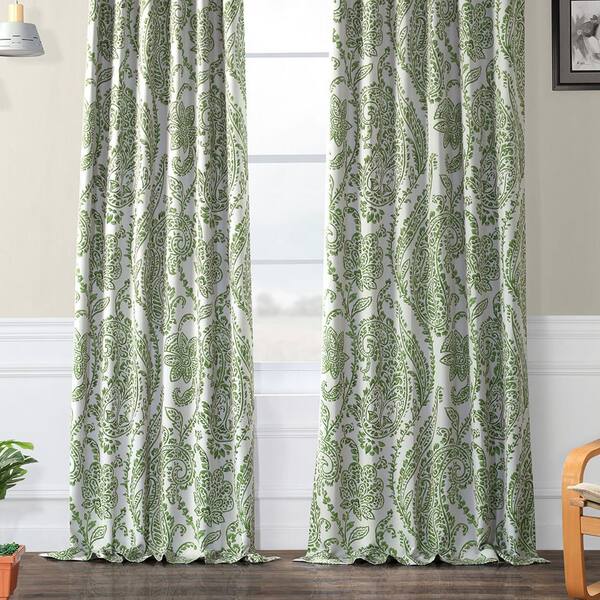 Green yellow curtains green floral curtains sage green curtains aqua c –  JLL HOME