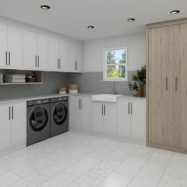 Stencil Grey 4 in. x 12 in. Glazed Porcelain Flat Floor and Wall Tile (767.36 sq. ft./pallet)