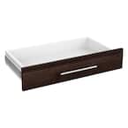 Style+ 5 in. x 25 in. Modern Walnut Modern Drawer Kit for 25 in. W Style+ Tower