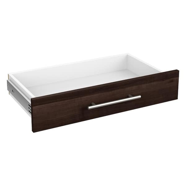 ClosetMaid Style+ 5 in. x 25 in. Modern Walnut Modern Drawer Kit for 25 in. W Style+ Tower