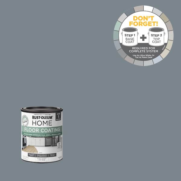 1 qt. French Gray Interior Floor Base Coating