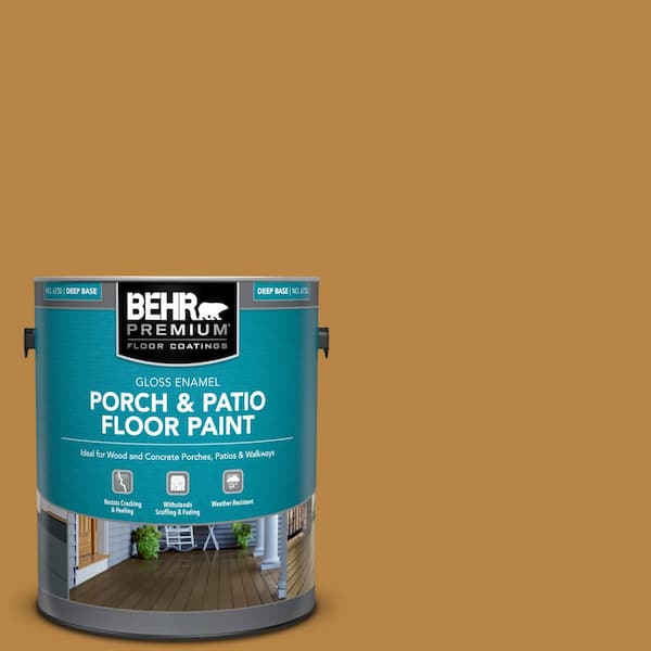 BEHR PREMIUM 1 gal. #M270-7 Wild Ginger Gloss Enamel Interior/Exterior Porch and Patio Floor Paint